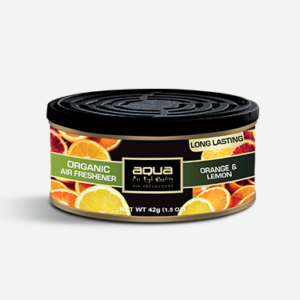 AQUA Orange Lemon organic can